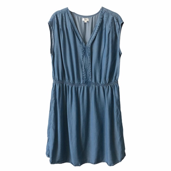 Thyme Dresses & Skirts - SOLD Thyme Maternity Denim Tunic Dress medium